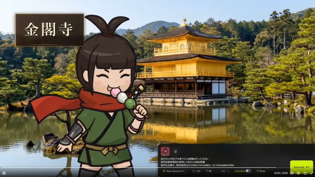 座標 × キャラクター