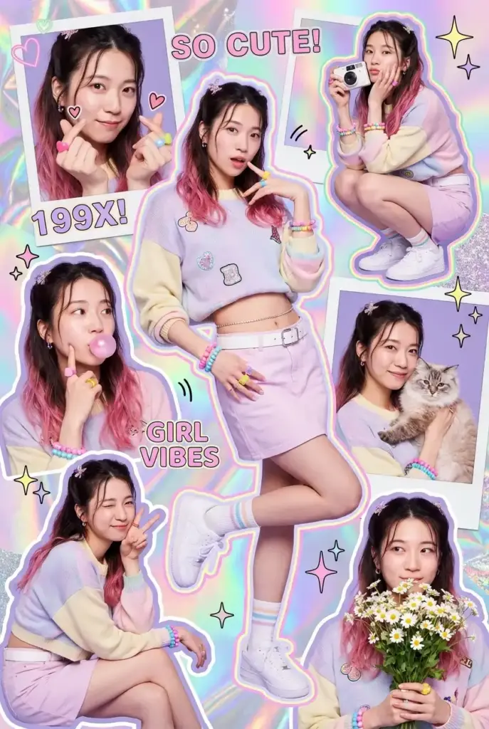 ゆめかわ少女風１