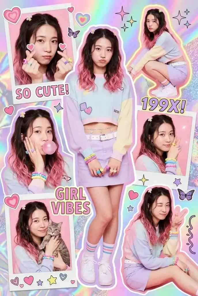 ゆめかわ少女風３